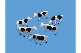 Cows x 6 N Scale